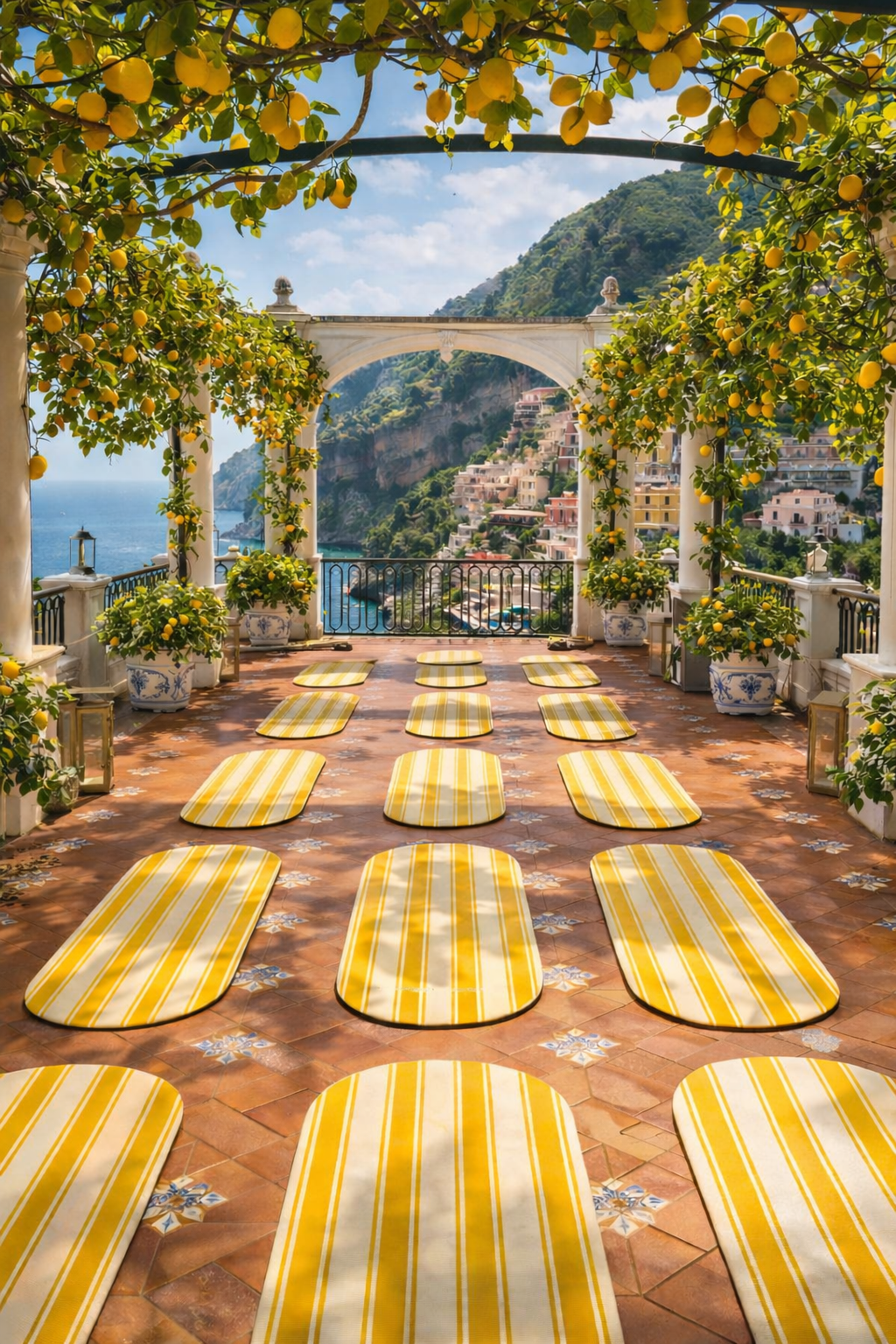 Tapis de Pilates/Yoga - Bayardère Sunshine