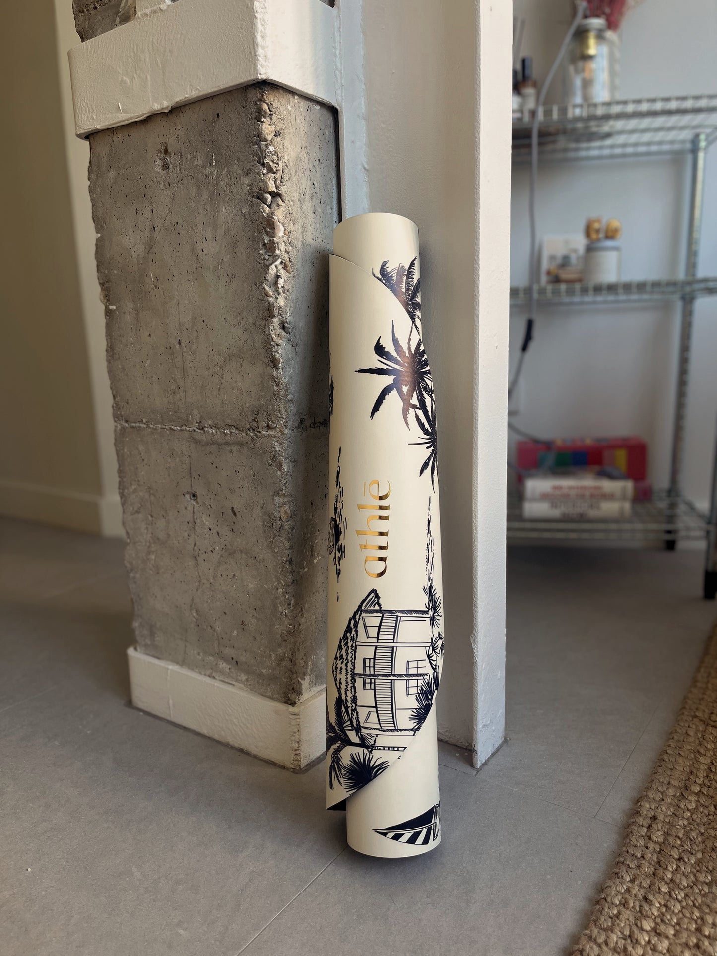 Tapis de Pilates/Yoga - Motifs Anciens