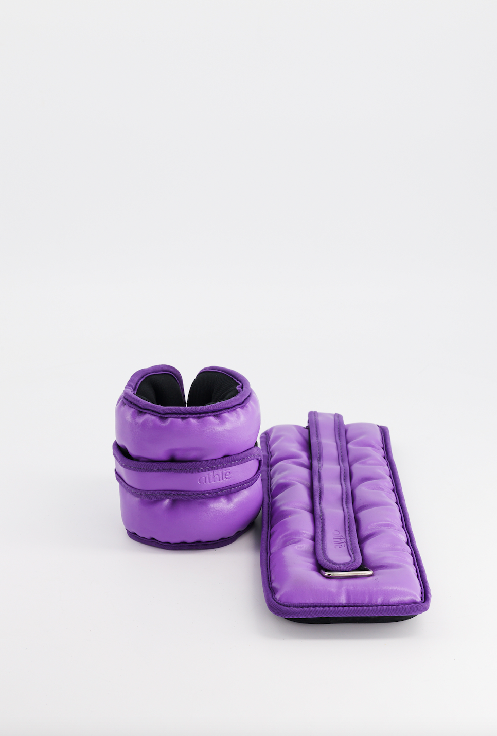 Pack Bracelets Lestés 1kg + Petit Sac de Gym Tout Violet