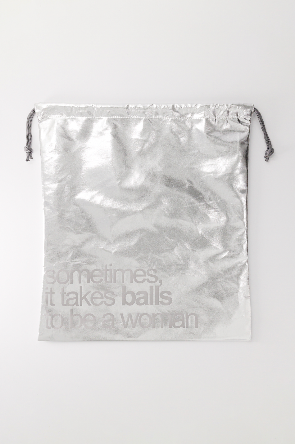 Pochette Chaussures Argentée