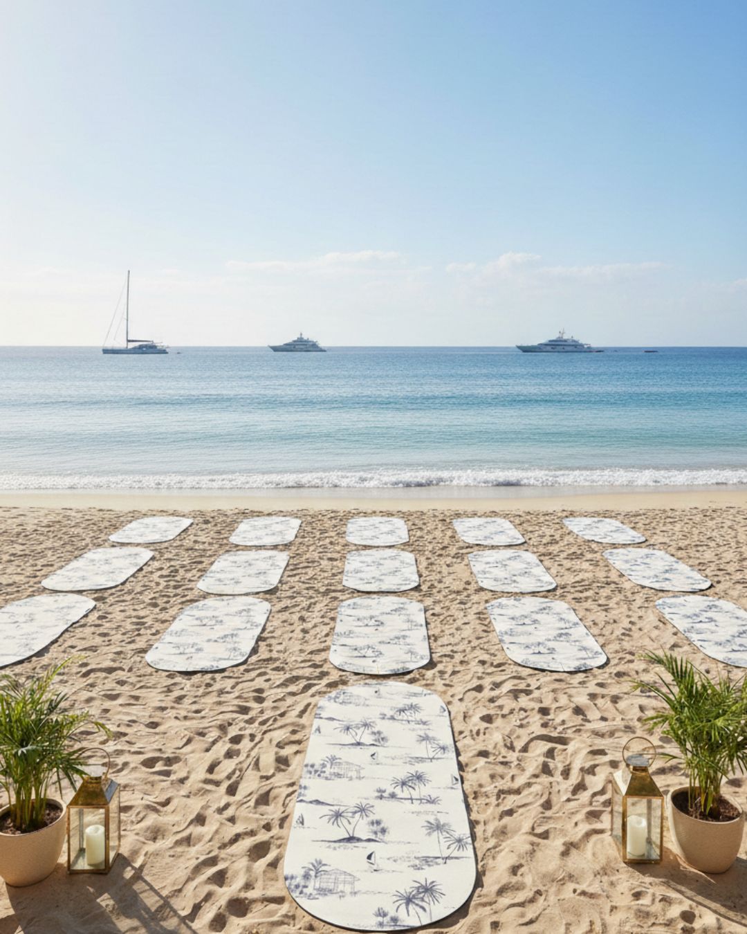 Tapis de Pilates/Yoga - Motifs Anciens