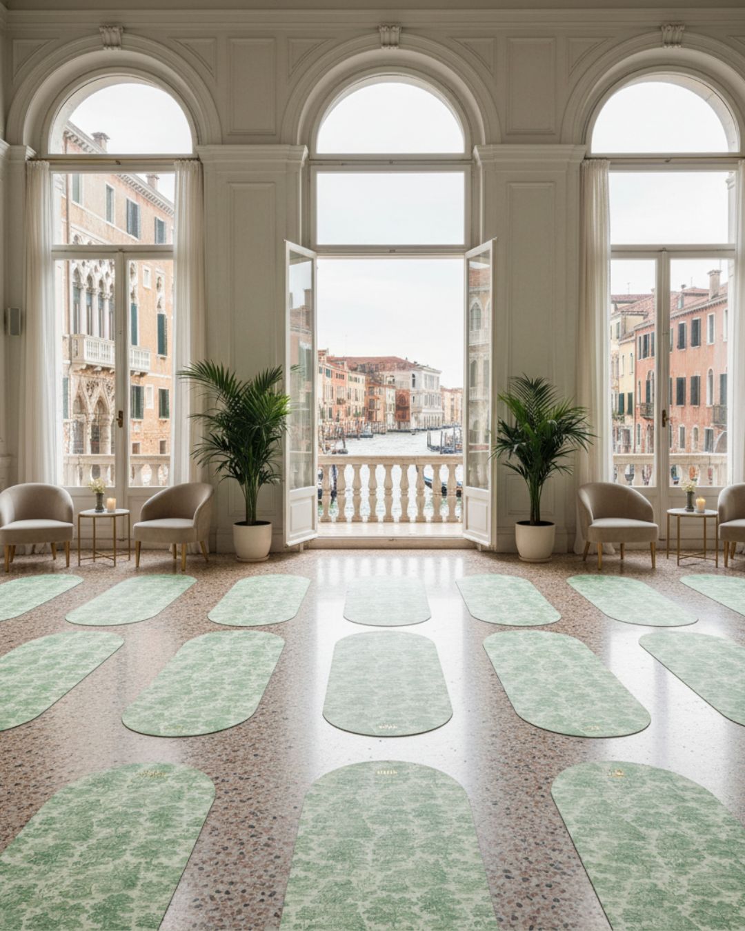 Tapis de Pilates/Yoga - Motifs Anciens