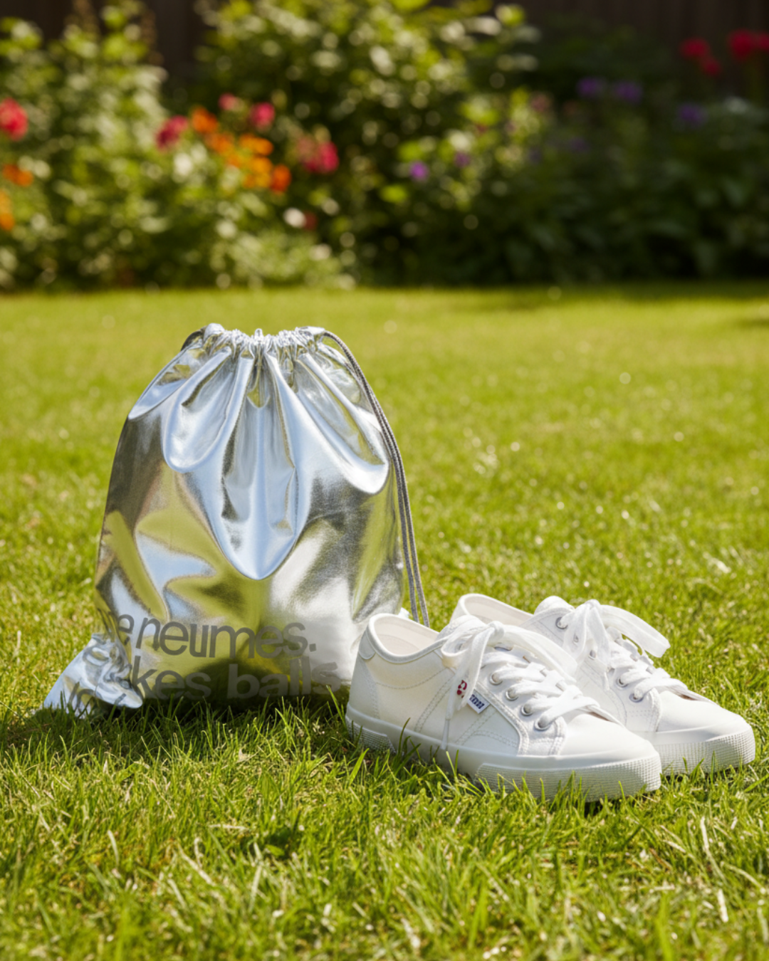 Pochette Chaussures Argentée