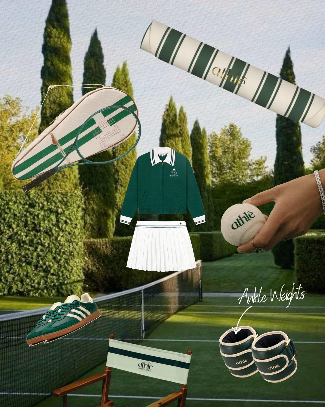 Bracelets lestés chevilles et poignets 750G