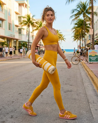 Tapis de Pilates/Yoga - Bayardère Sunshine