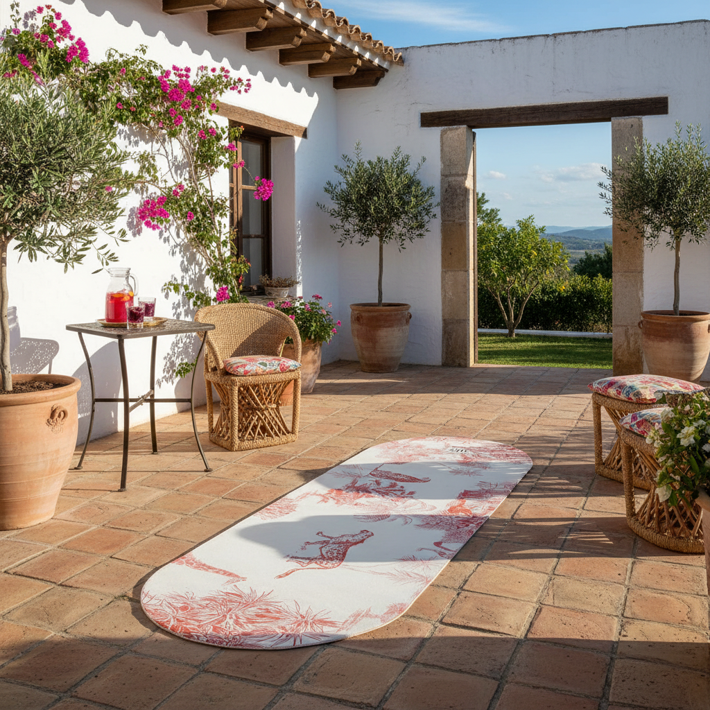 Tapis de Pilates/Yoga - Motifs Anciens